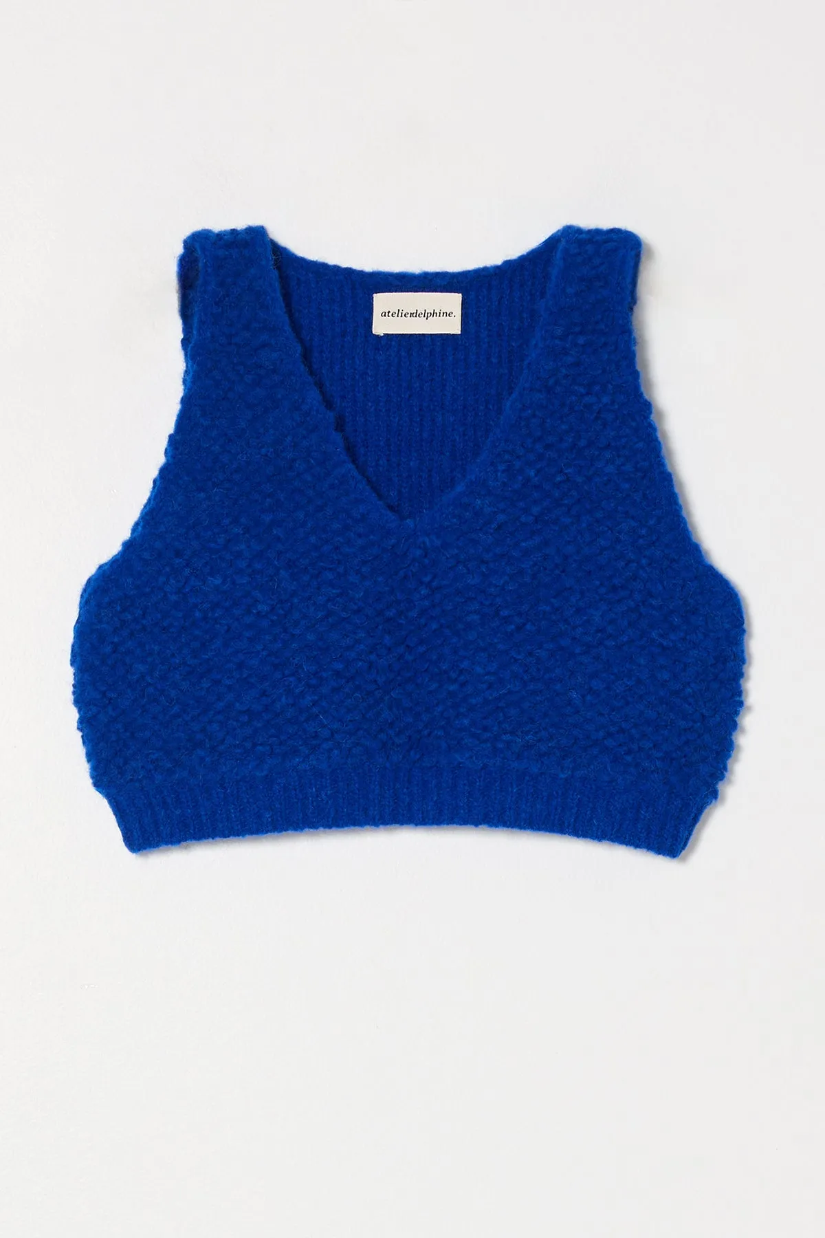 CROPPED TOP IN FRENCH TERRY