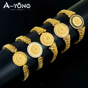 Crystal Rhinestone Gold Plated Bracelet