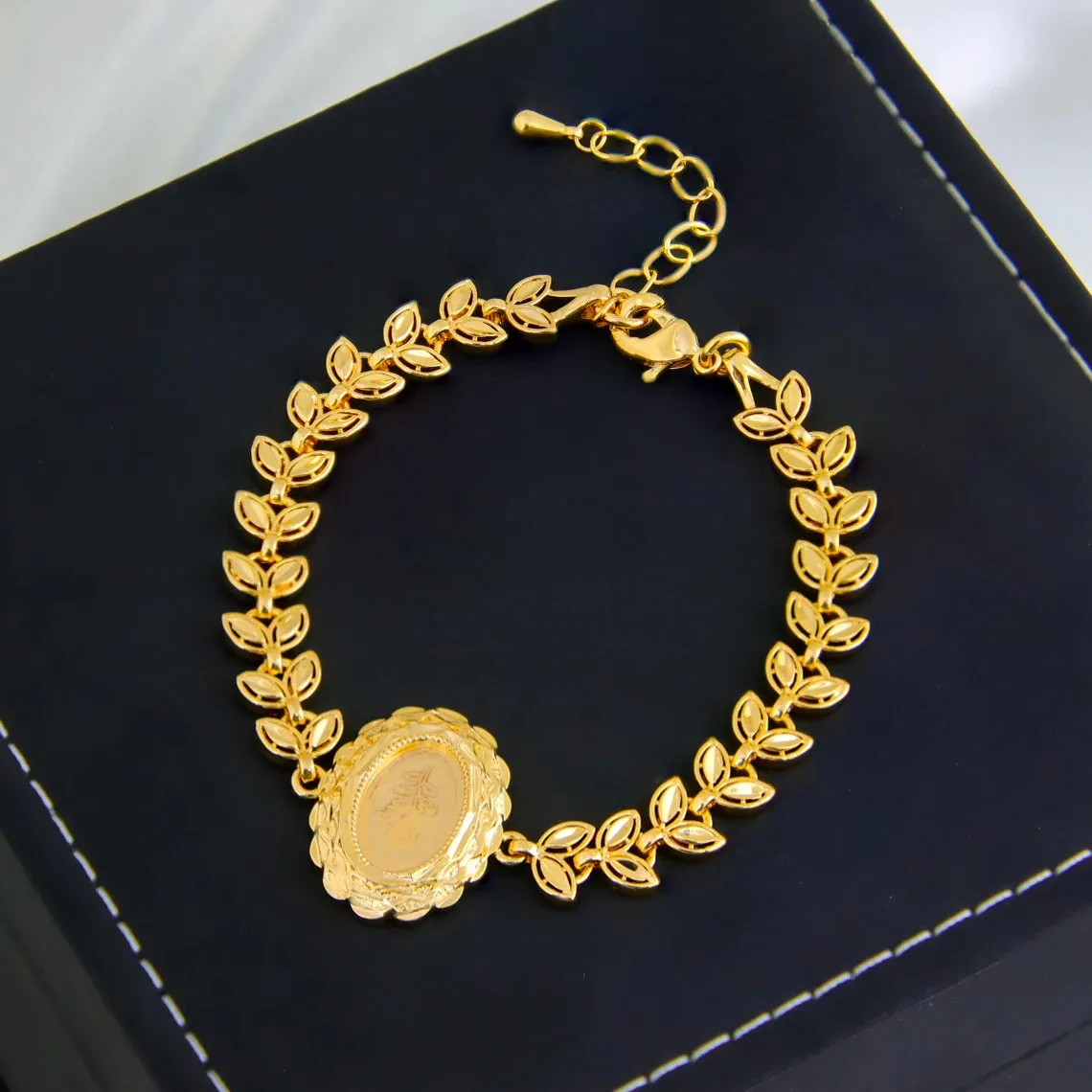 Crystal Rhinestone Gold Plated Bracelet