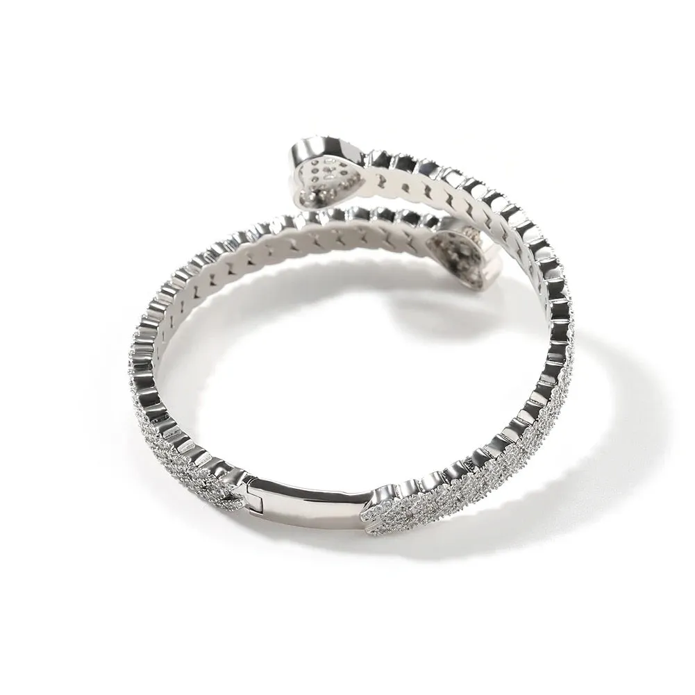 CUBAN HEART BANGLE