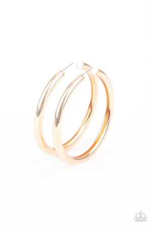 Curve Ball - Gold - Paparazzi