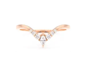 Curved Marquise Band (Ready to Ship)
