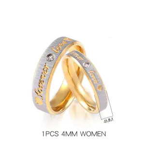Customized Rings Men Women His & Her
