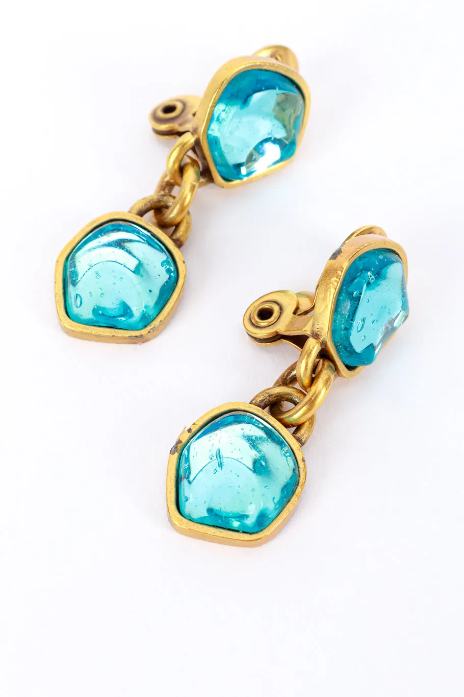 Dainty Resin Drop Earrings