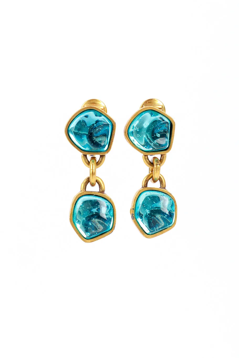 Dainty Resin Drop Earrings