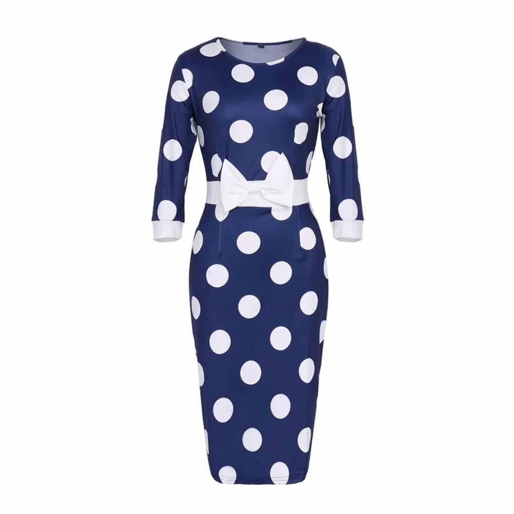 Darlene Polka Dots Dress