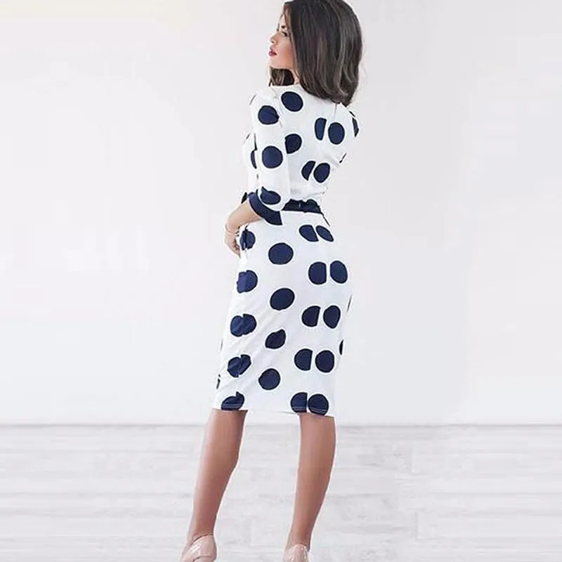 Darlene Polka Dots Dress