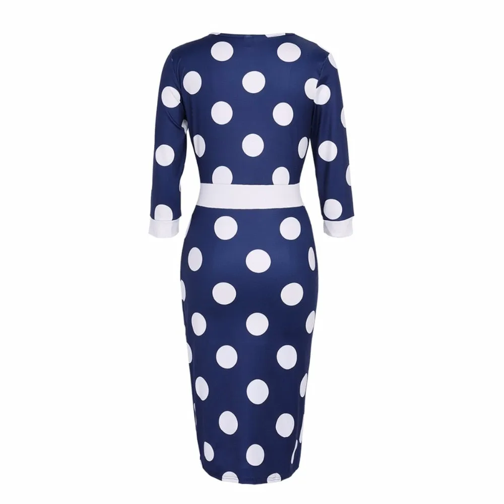 Darlene Polka Dots Dress