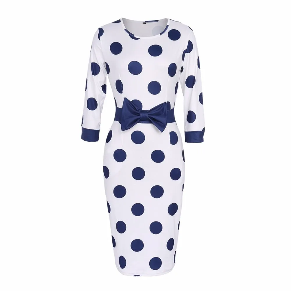 Darlene Polka Dots Dress