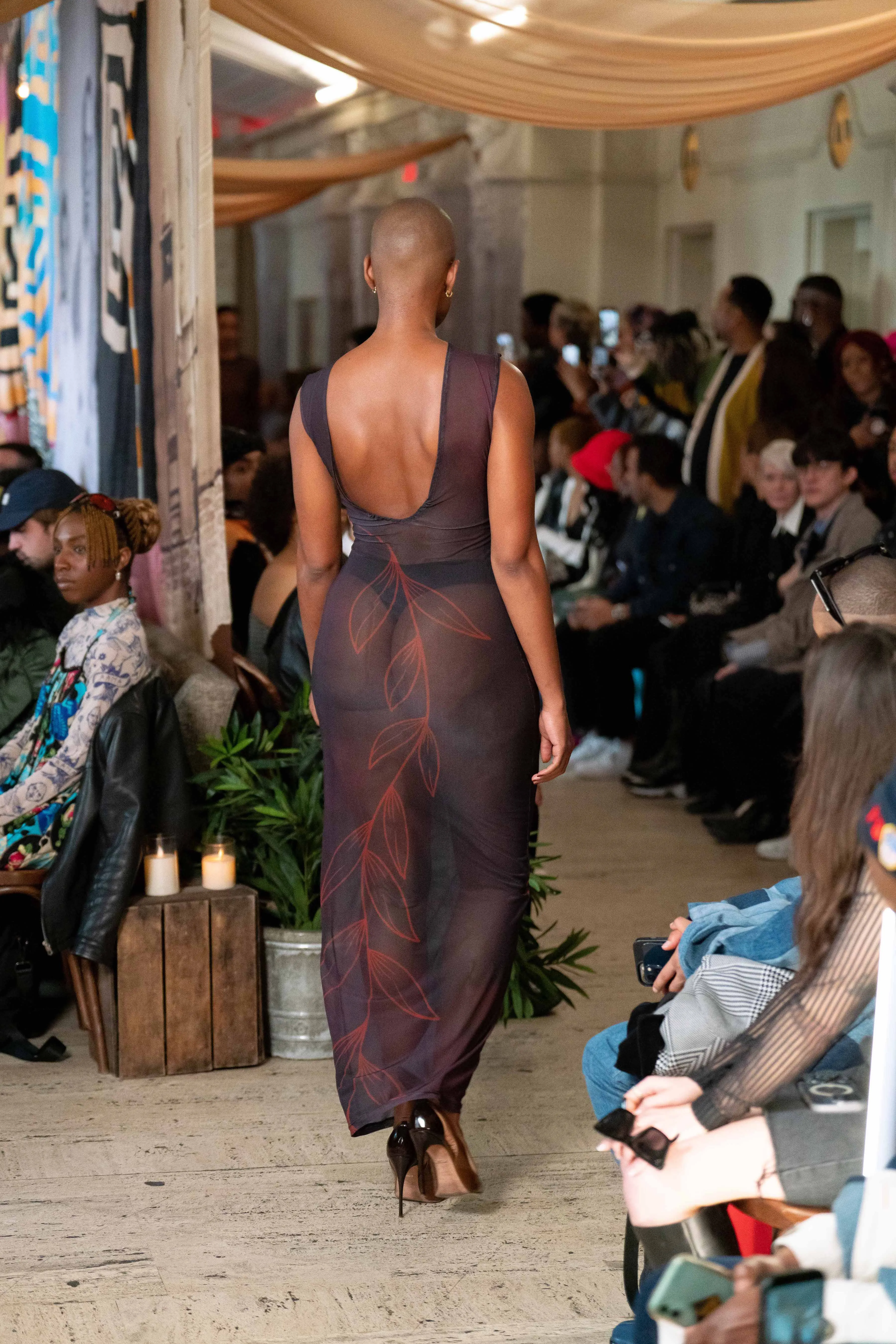 Deep Maxi Dress