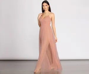Devon Tulle Stylish A-Line Dress