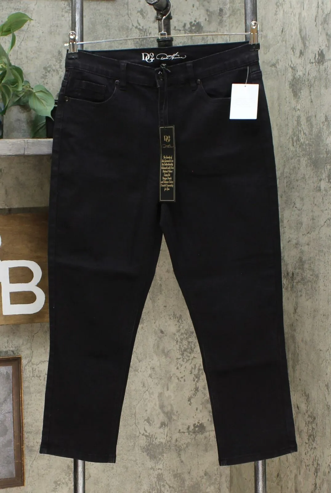 DG2 by Diane Gilman Women's Virtual Stretch Cropped Skinny Jeans