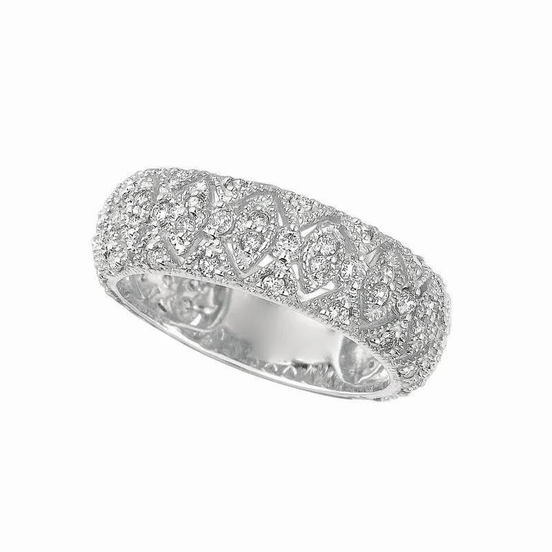 DIAMOND BAND 14K GOLD (0.76 CTW)