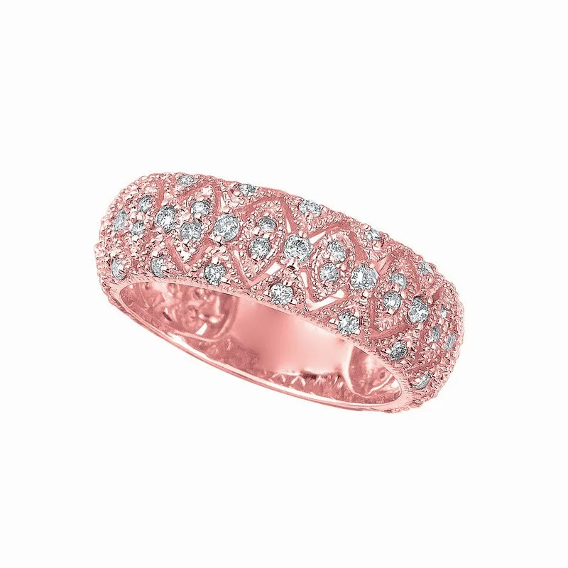 DIAMOND BAND 14K GOLD (0.76 CTW)