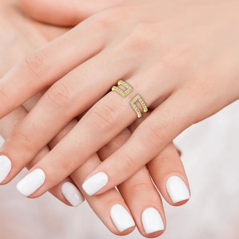 DIAMOND RING 14K GOLD (0.36 CTW) 2