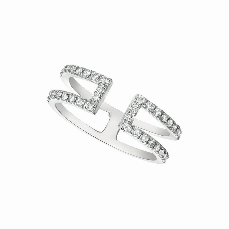 DIAMOND RING 14K GOLD (0.36 CTW) 2