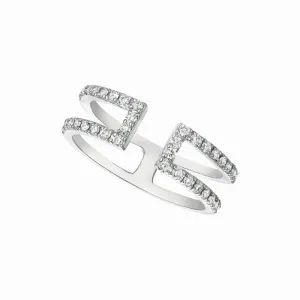 DIAMOND RING 14K GOLD (0.36 CTW) 2