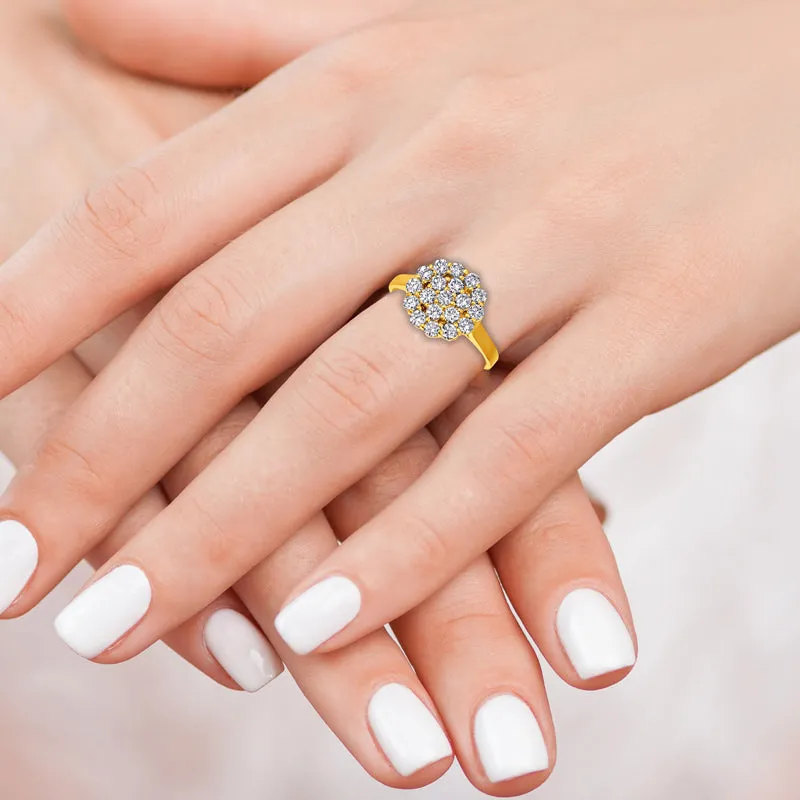 DIAMOND RING 14K GOLD (1.08 CTW)