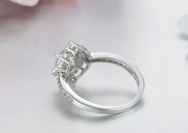 Diamond Ring | Womens Engagement Ring | Engagement Rings | Womens Wedding Ring | Promise Ring | Eternity Ring | Wedding Band for Women