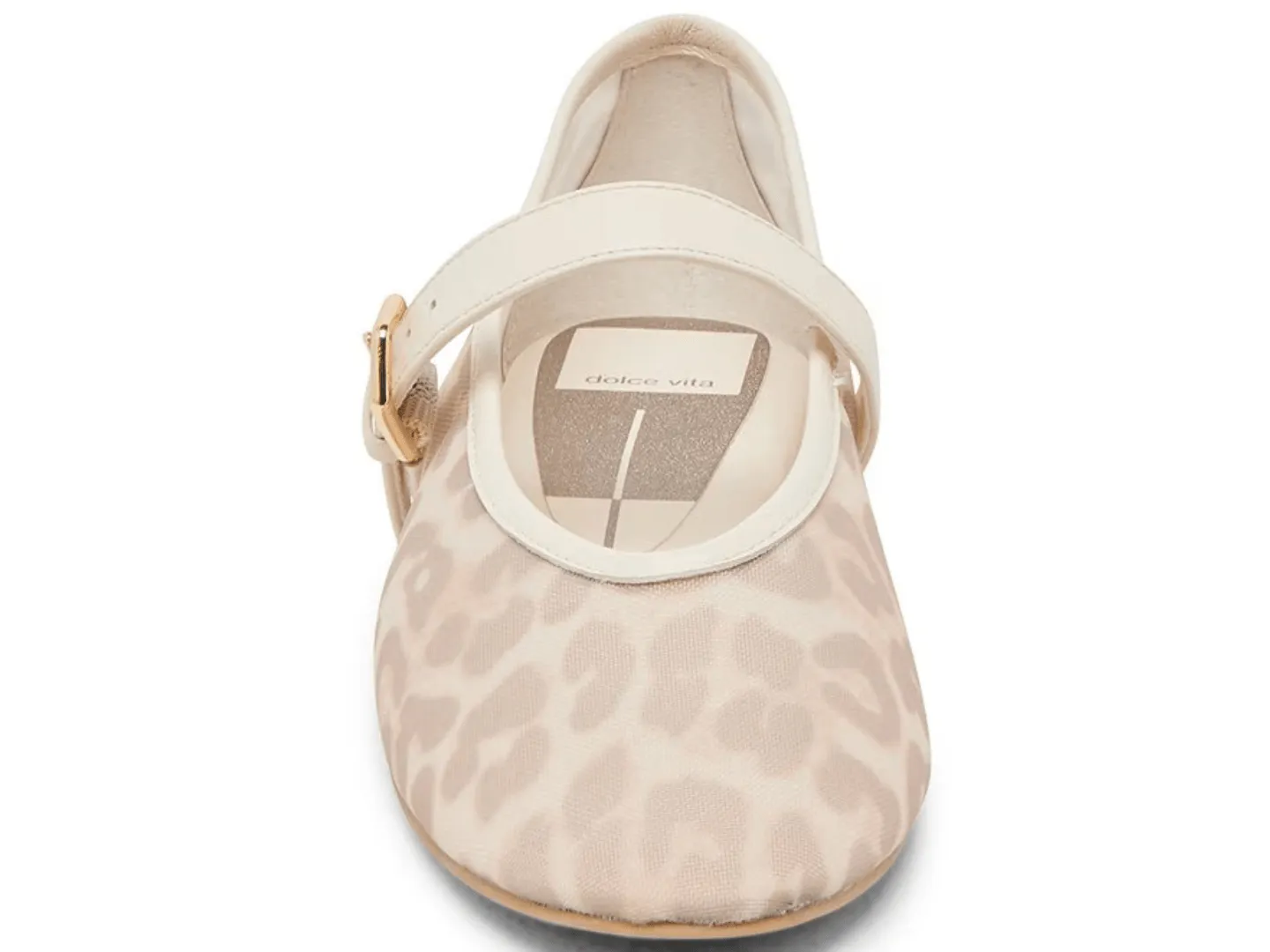 Dolce Vita: Roslyn in White Leopard Mesh