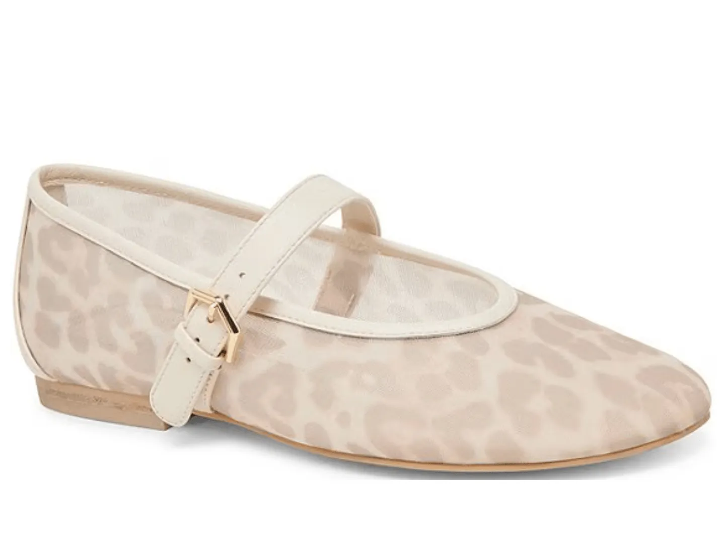 Dolce Vita: Roslyn in White Leopard Mesh