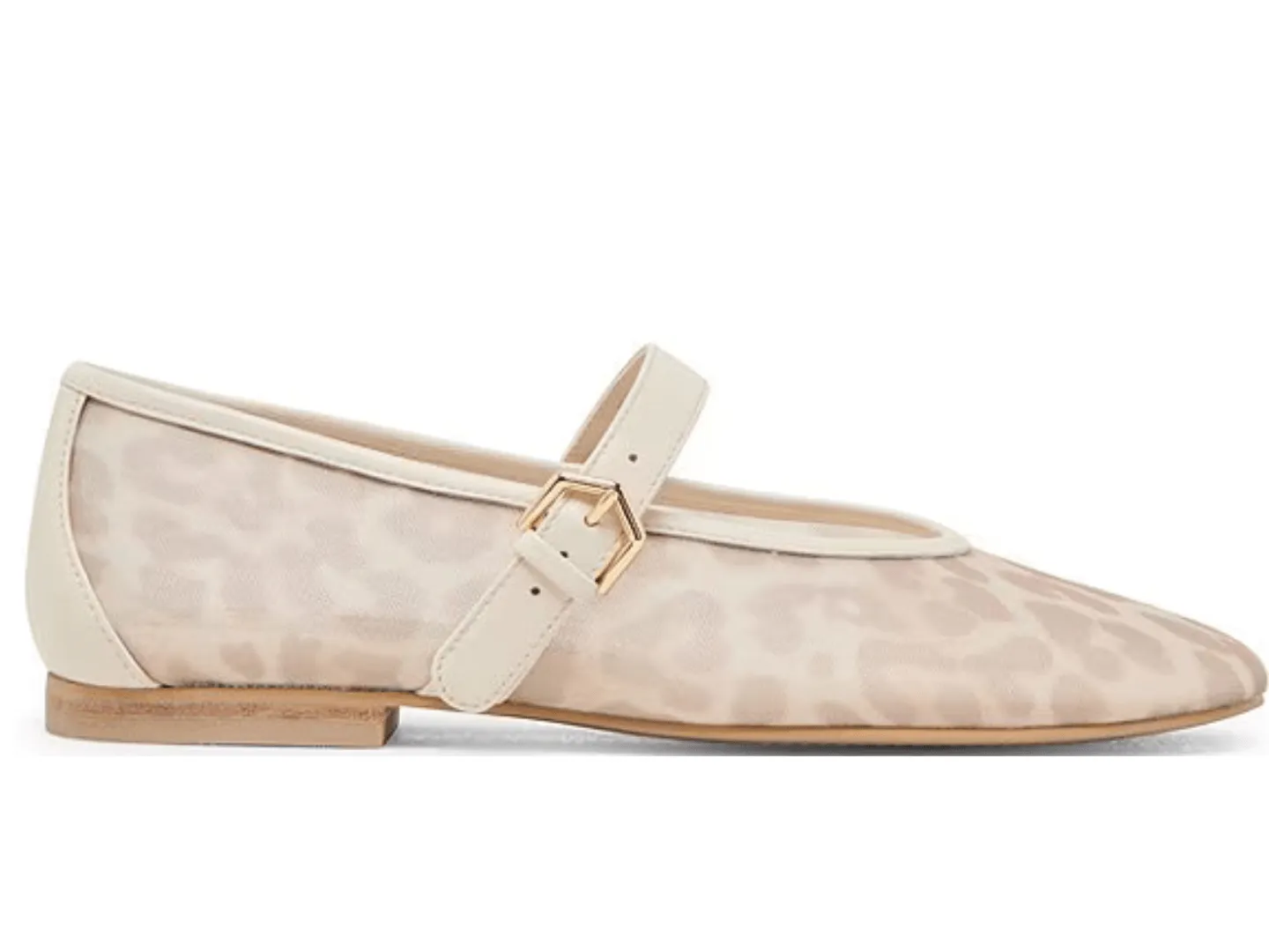 Dolce Vita: Roslyn in White Leopard Mesh