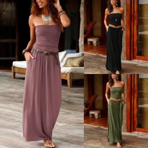 Dolores® | Strapless boho dress