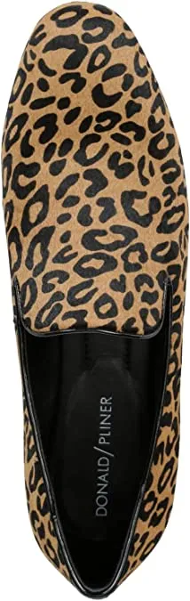 Donald Pliner Women's Loafer Flat, Black, 8
