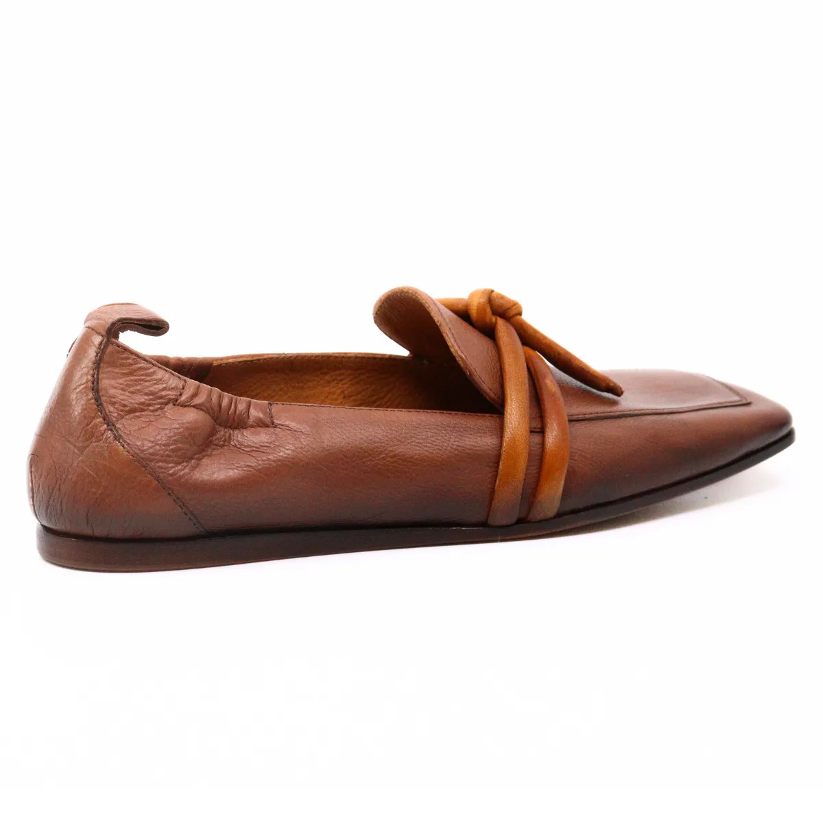 Double Band Flat Caramel