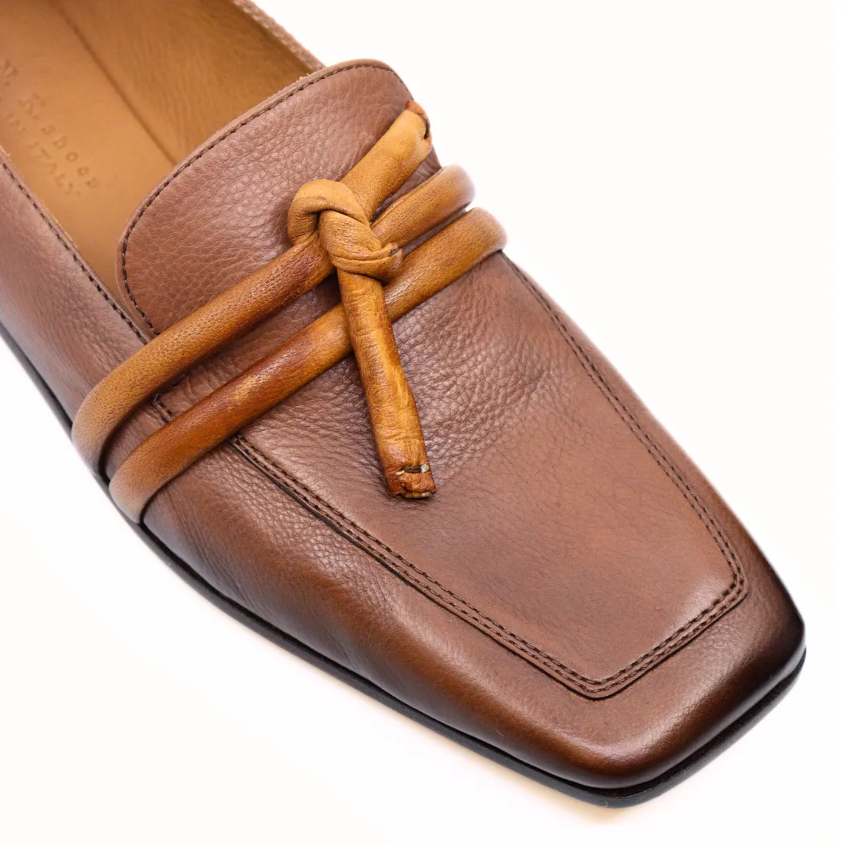 Double Band Flat Caramel