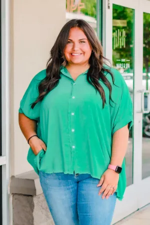 Down to Savannah Jade Blouse