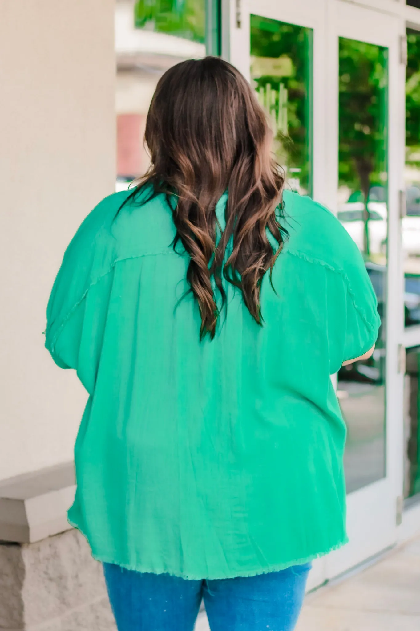 Down to Savannah Jade Blouse