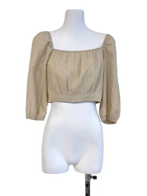 Egg Nog Gypsy Cropped Top TTR