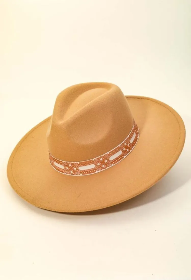 Emily Embroidered Rancher Hat