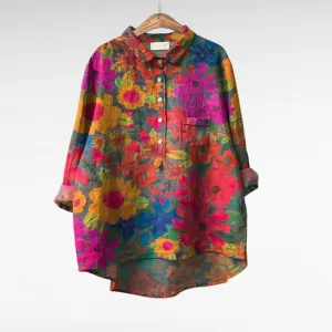 Emma & William® | Classic Floral Blouse