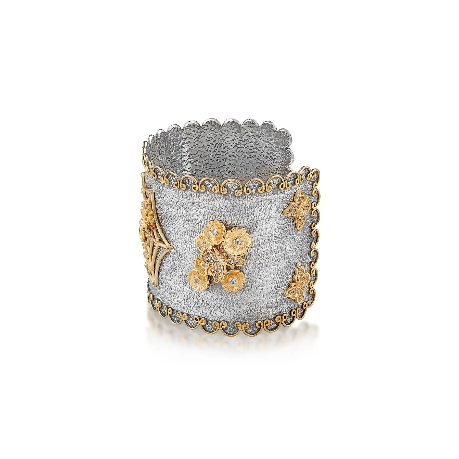 ENCHANTED WEB CUFF BRACELET