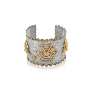 ENCHANTED WEB CUFF BRACELET