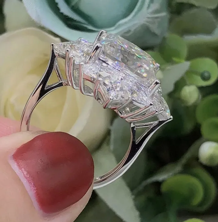 Engagement Ring | Princess Cut Diamond Ring | Diamond Engagement Rings | Womens Wedding Ring | Womens Engagement Ring | Womens Promise Ring