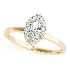 ENGAGEMENT RINGS HALO MARQUISE