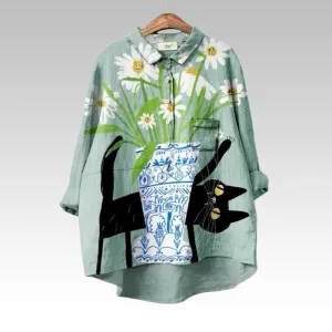 Erna | Classic Floral Blouses