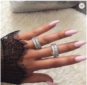 Eternity Ring | Eternity Band | Womens Wedding Ring | Eternity Ring Diamond | Iced Out Ring | Engagement Rings | Wedding Band | Girls Ring