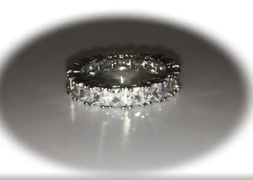 Eternity Ring | Eternity Band | Womens Wedding Ring | Eternity Ring Diamond | Iced Out Ring | Engagement Rings | Wedding Band | Girls Ring