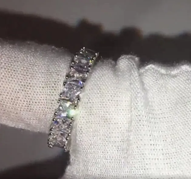 Eternity Ring | Eternity Band | Womens Wedding Ring | Eternity Ring Diamond | Iced Out Ring | Engagement Rings | Wedding Band | Girls Ring