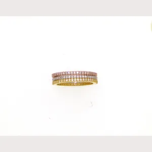 Eternity TriColor Stackable Rings