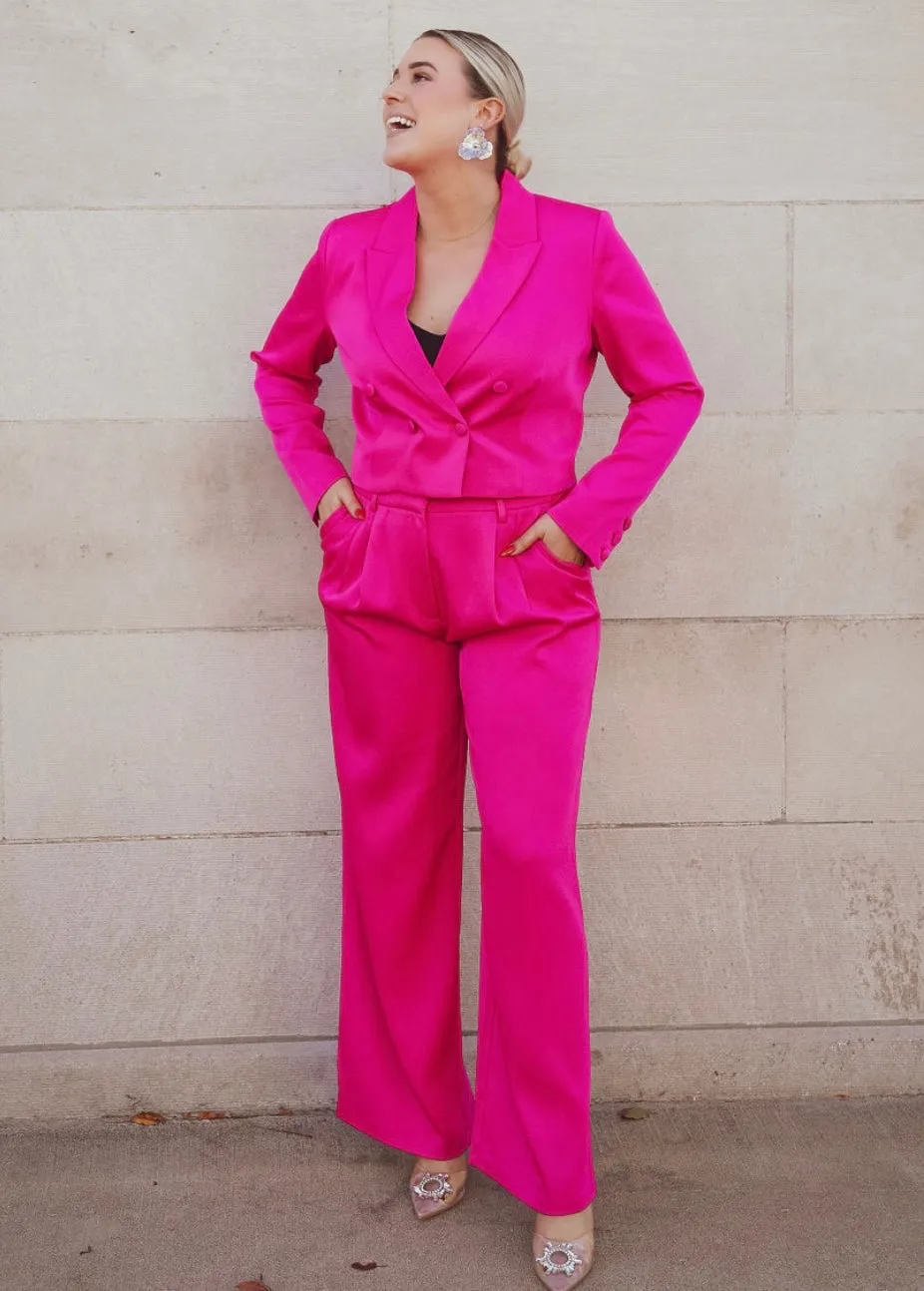 FINAL SALE Pink Hailey Pant