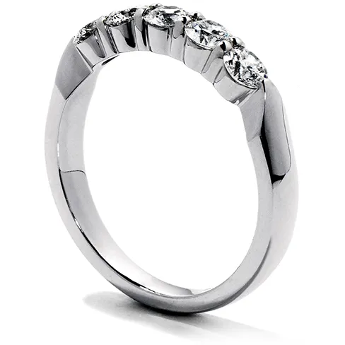Five-Stone Wedding Band