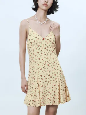 Floral Cami A-Line Dresses
