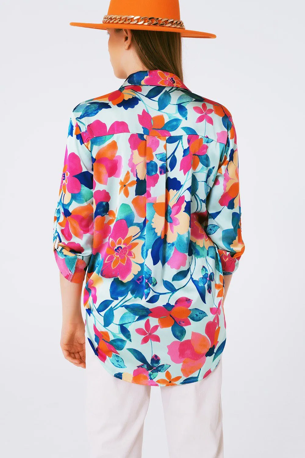 Floral Dream Silky Blouse