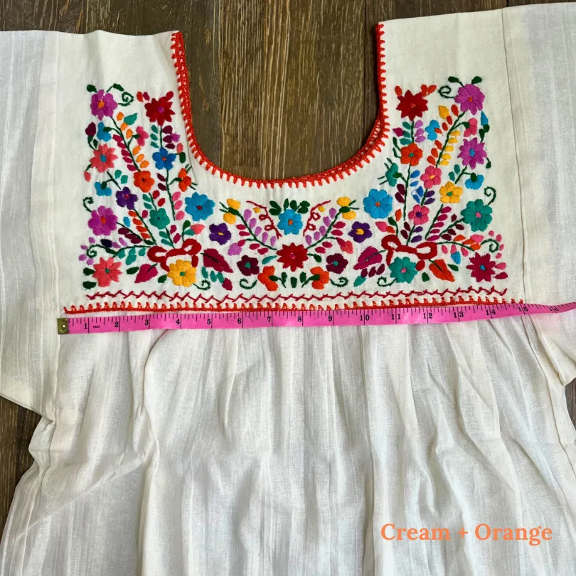 Floral Embroidered Blouses