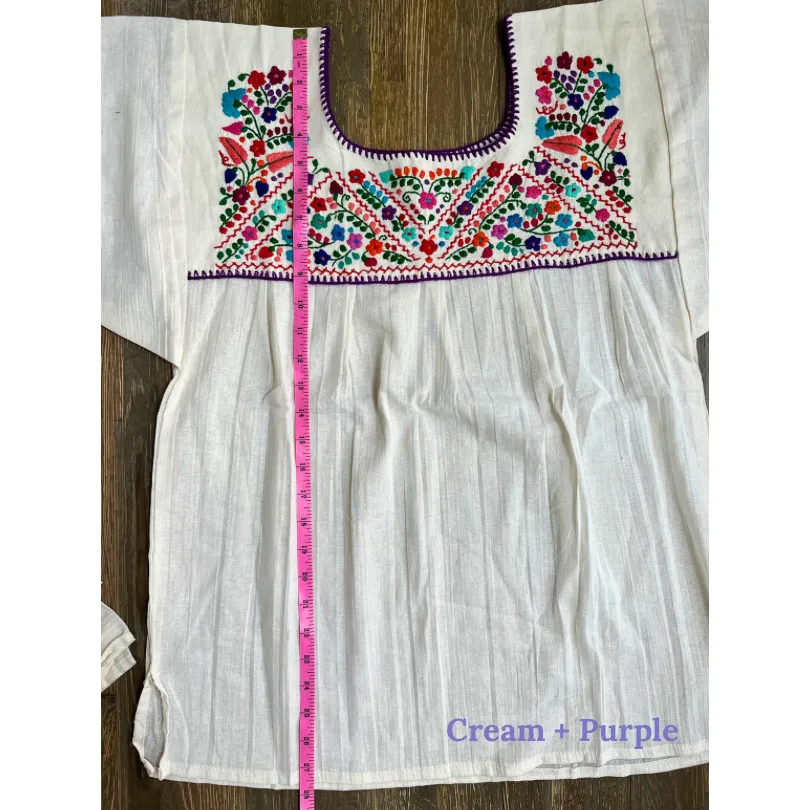 Floral Embroidered Blouses